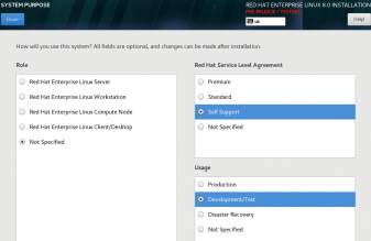 rhel 8 system purpose