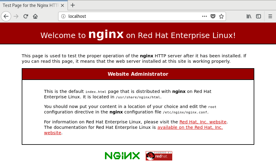 install Nginx on CentOS 8 RHEL 8