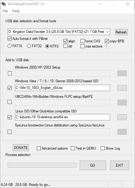 WinSetupFromUSB multiboot