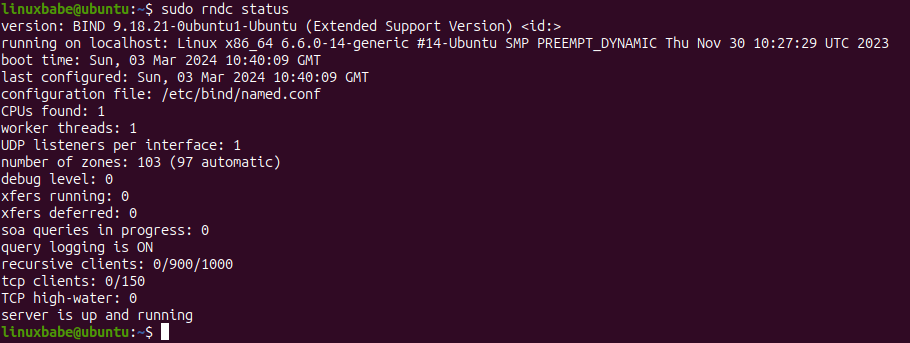 remote name daemon controller ubuntu