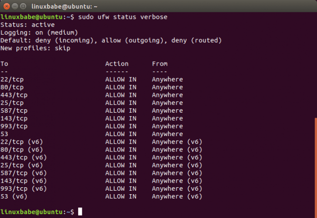 How to Use UFW Firewall on Debian, Ubuntu, Linux Mint