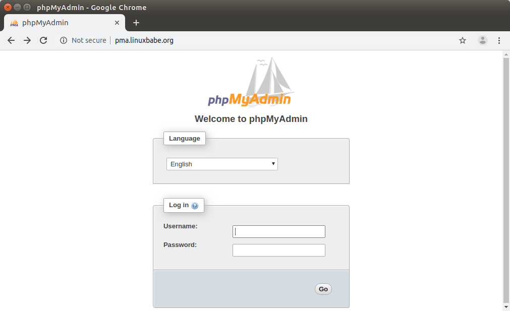 Phpmyadmin repository