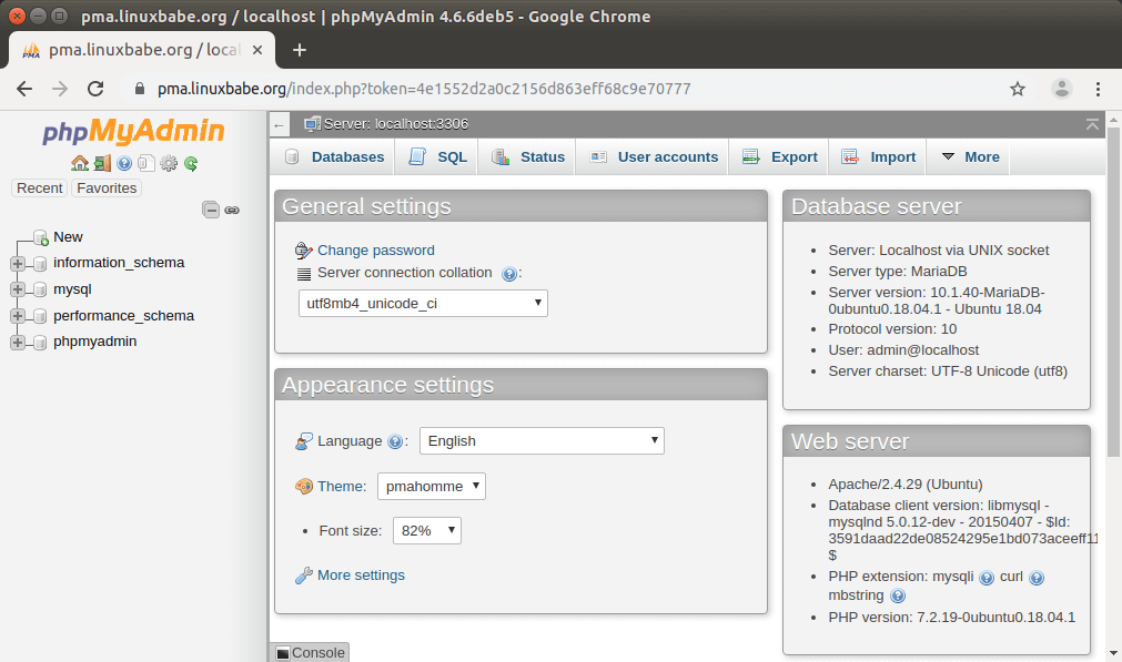 How to Install phpMyAdmin with Apache (LAMP) on Ubuntu 18.04 