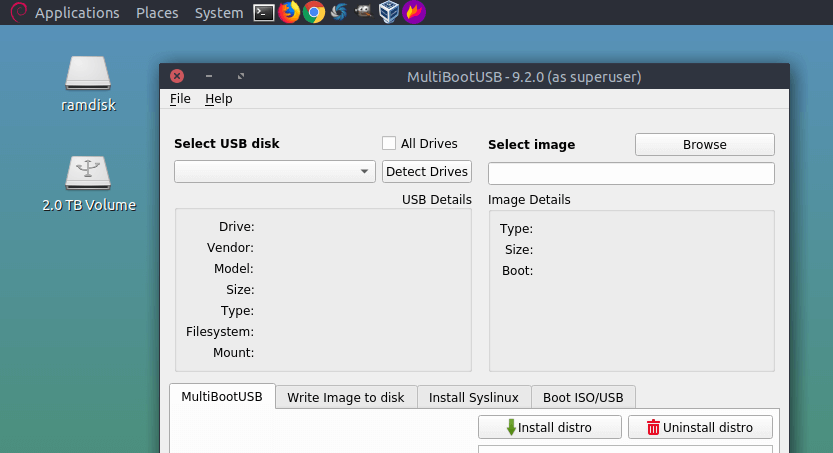 multibootusb debian 10 buster