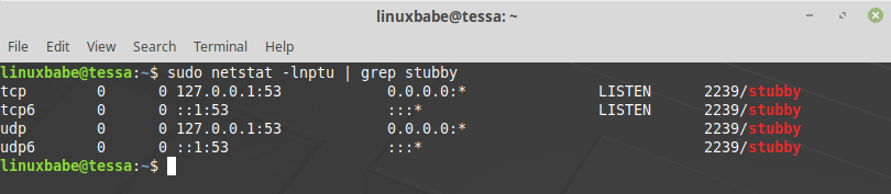 linux mint stubby