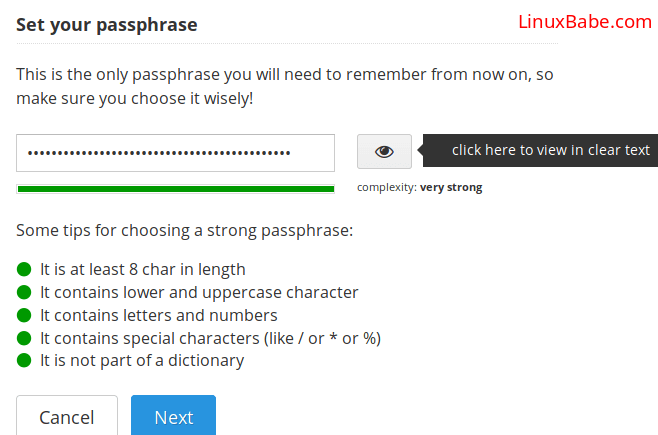 passbolt-login-passphrase-ubuntu