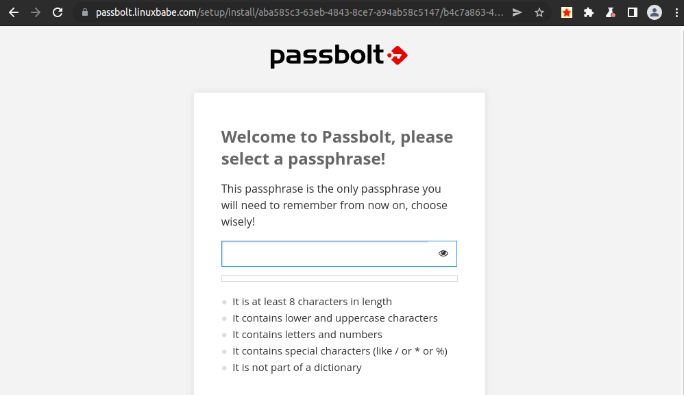 passbolt-login-passphrase