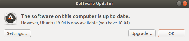 upgrade ubuntu 18.04 to ubuntu 19.10 desktop