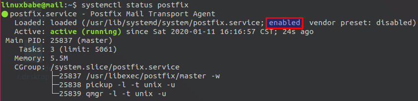 centos postfix