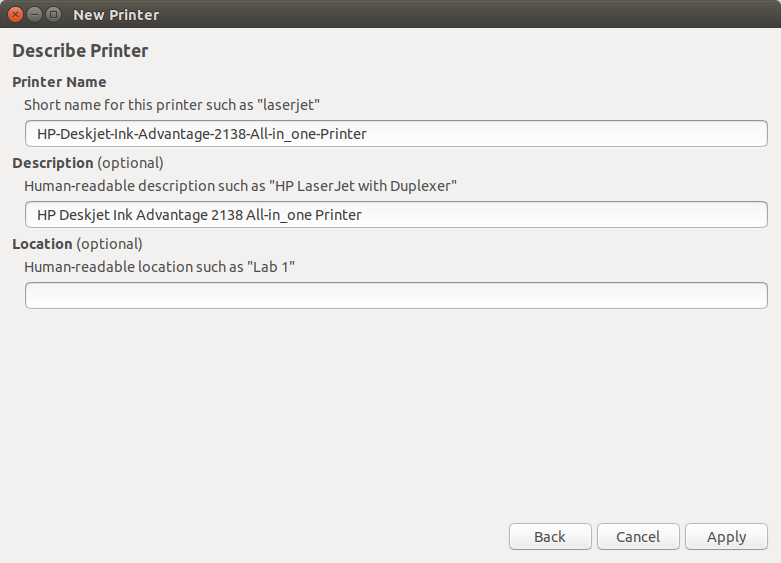 centos 8 tasses imprimante mdns dnssd