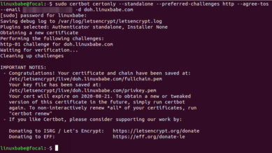 Set Up DNS over HTTPS (DoH) Resolver on Ubuntu with DNSdist