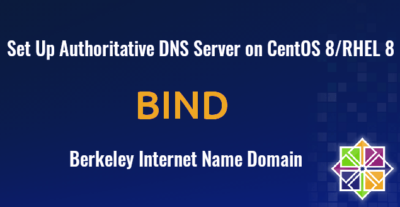 Set Up BIND Authoritative DNS Server on CentOS 8 RHEL 8