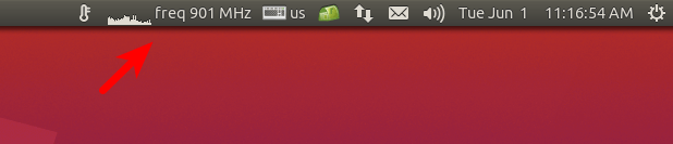 cpu frequency indicator ubuntu