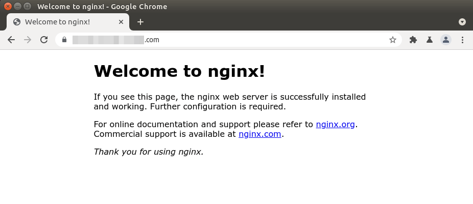 welcome to Nginx