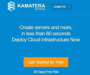 Kamatera 30 days free trial