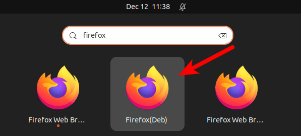 firefox web browser without snaps